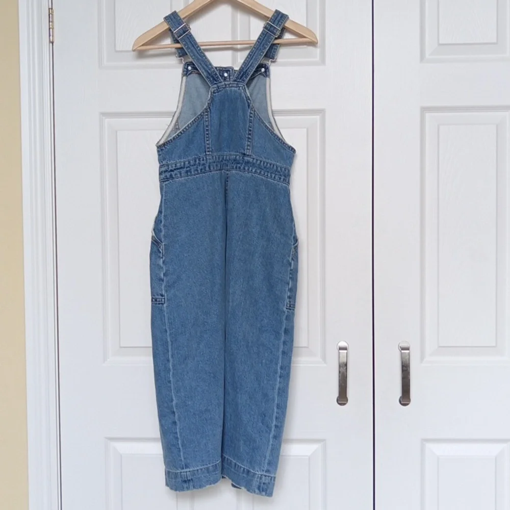 Like-New Ptp15" H&M Blue Denim Button Down Dress - Picture 4 of 16